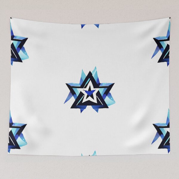 Item preview, Blue Victory Star - Vintage Style designed and sold by Chubuter.