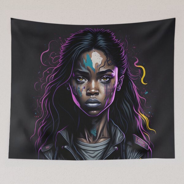 Item preview, Beautiful Artistic Girl Face 2 designed and sold by imabbasanwar.