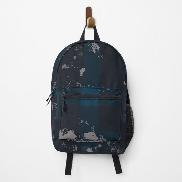 Item preview, Grunge Checked Tartan-like Pattern in Blue, Black and Brown designed and sold by SamJanner.