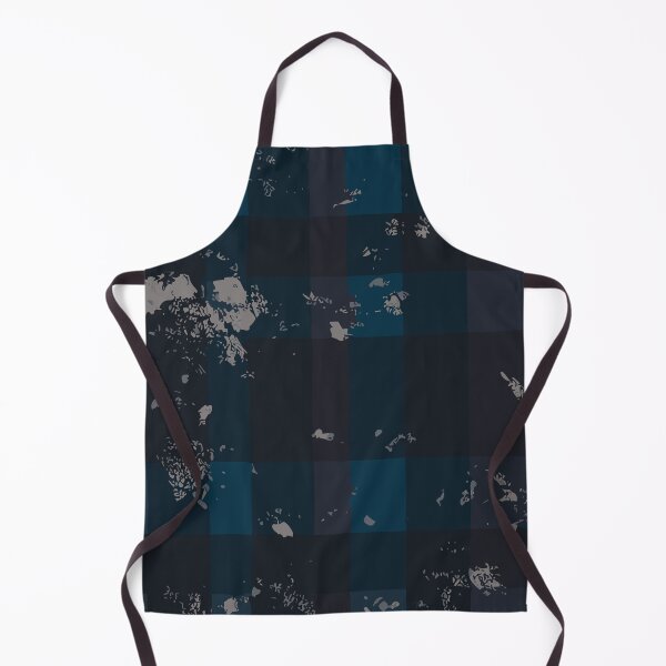 Item preview, Grunge Checked Tartan-like Pattern in Blue, Black and Brown designed and sold by SamJanner.