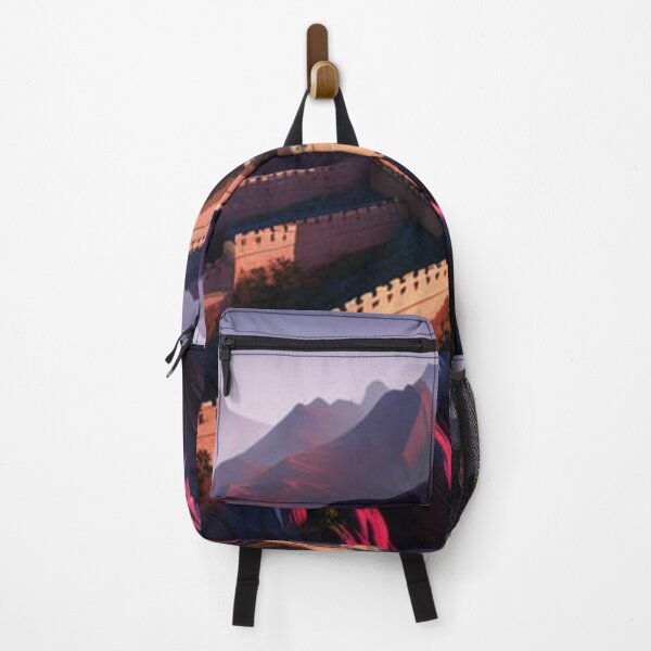 Item preview, Great Wall of China sunset pink designed and sold by JackFreestone.