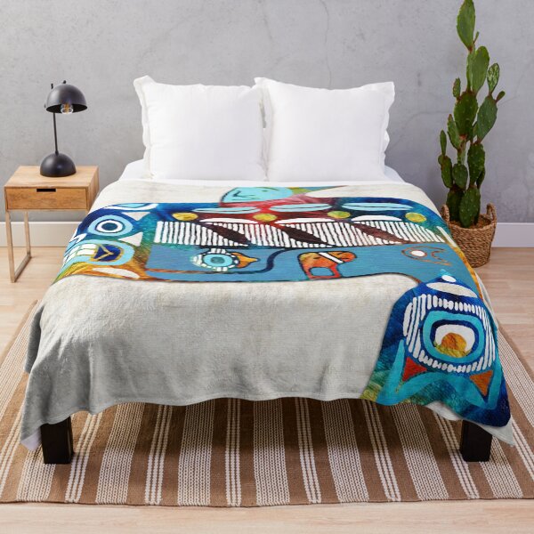 Item preview, Colorful Orca Killer Whale Beach Art designed and sold by Sharon Cummings Art.