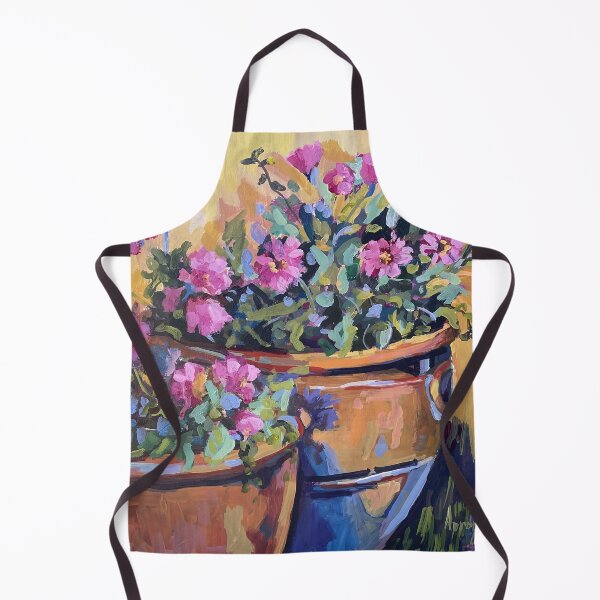 Item preview, Painting of Flowers in Southwest Crockery designed and sold by Anne Marie Propst.