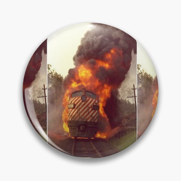 Item preview, fire train designed and sold by FonzComics.