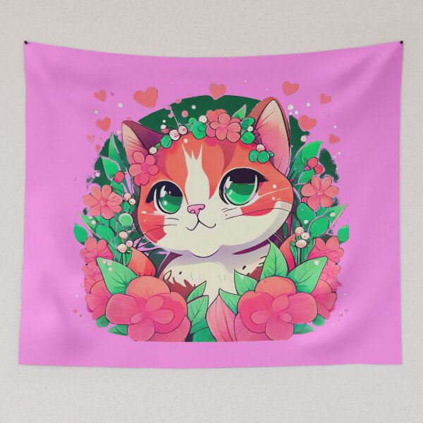 Item preview, cute cat illustration 2D  designed and sold by UMI BLOOM.