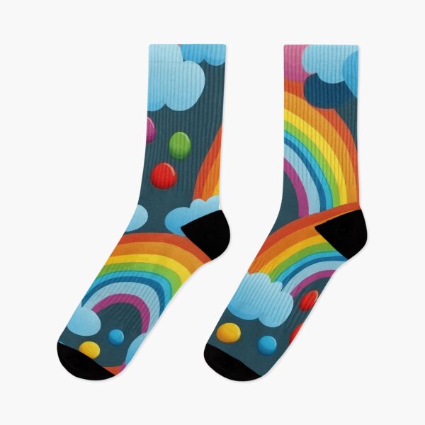Item preview, Rainbows and smarties in a Cloudy Sky designed and sold by Ellimade.