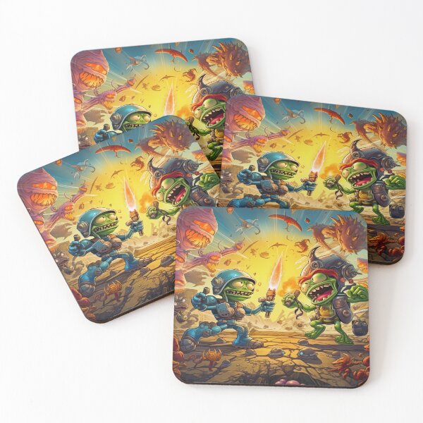 Item preview, Alien Battlefield AAAHHHH designed and sold by Tai Chan.