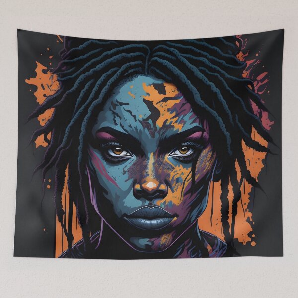 Item preview, Beautiful Artistic Girl Face 3 designed and sold by imabbasanwar.
