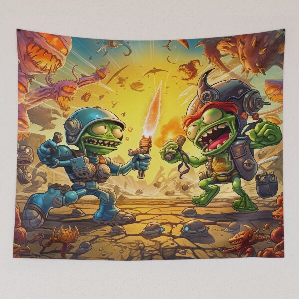 Item preview, Alien Battlefield AAAHHHH designed and sold by Tai Chan.