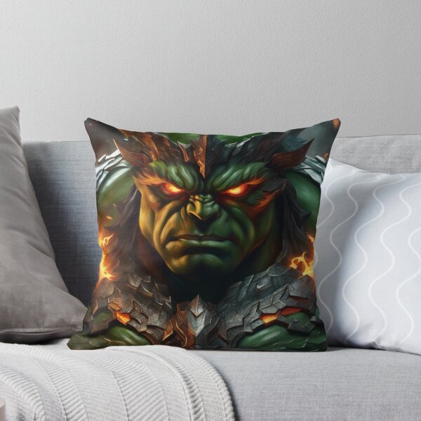 Item preview, Green King of the Dark designed and sold by MrComiCanvas.