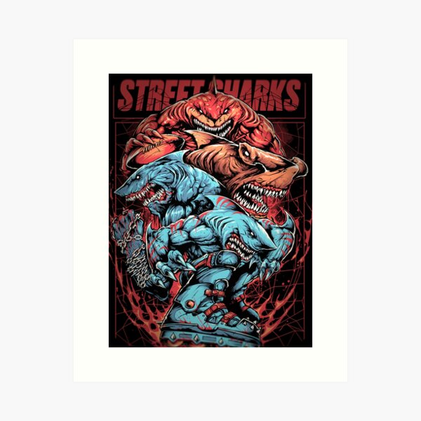Item preview, Street sharks designed and sold by dimpashkov.
