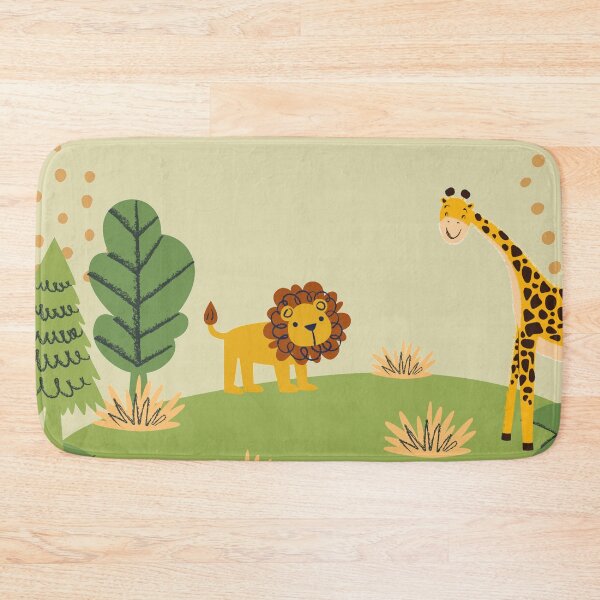 Item preview, baby lion and giraffe designed and sold by Venezuelaaaaa.