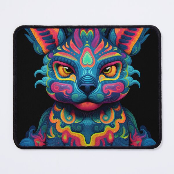 Item preview, "Neon Cunning Fox" designed and sold by Art-Vortex-fr.