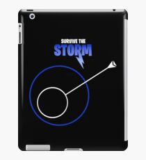 Survive The Storm Blue iPad Case/Skin