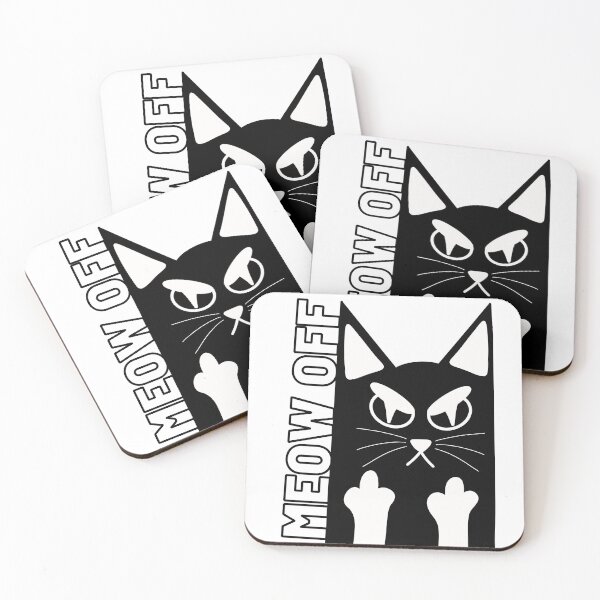 Item preview, Meow Off designed and sold by Entallya.