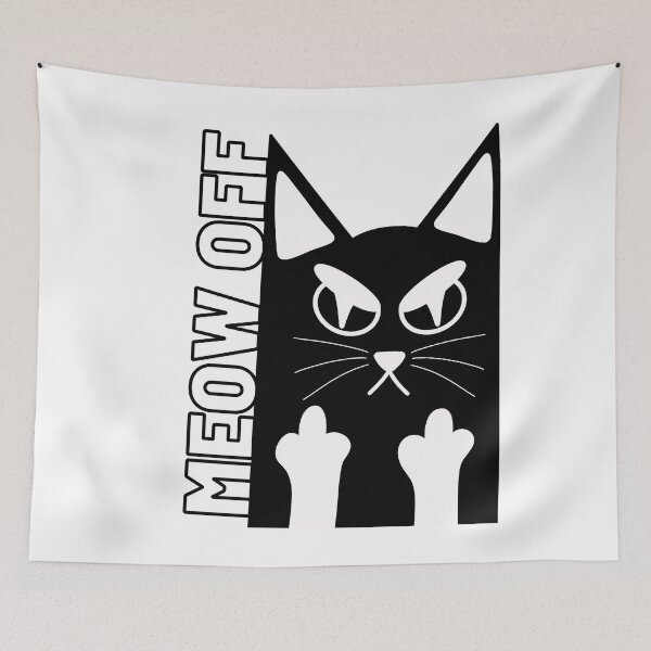 Item preview, Meow Off designed and sold by Entallya.