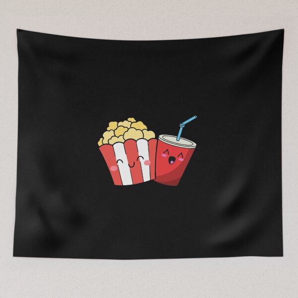 Item preview, Cute Adorable Popcorn and Soda designed and sold by DawidM3rch.