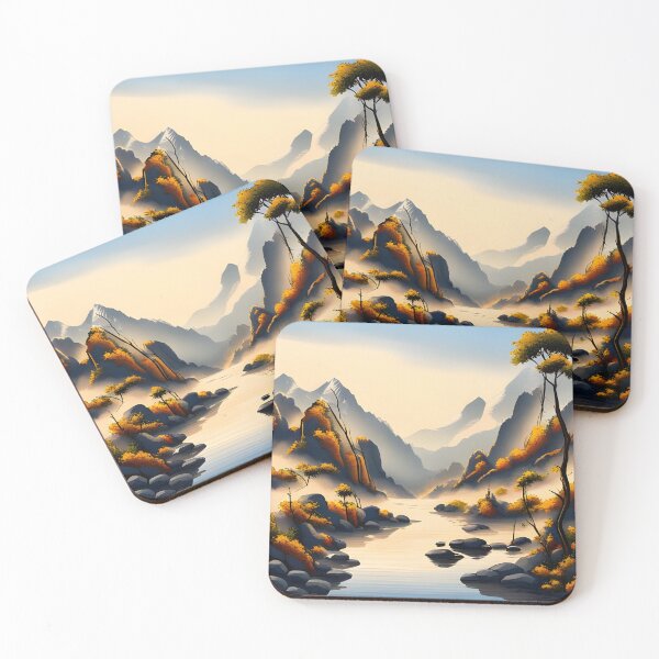Item preview, Chinese mountain and river painting designed and sold by JackFreestone.