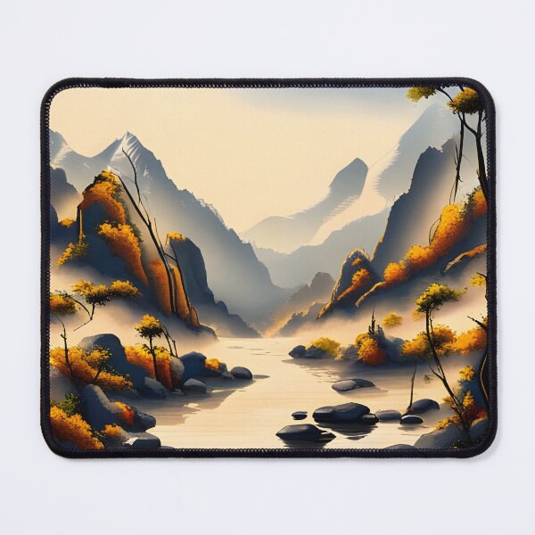Item preview, Chinese mountain and river painting designed and sold by JackFreestone.