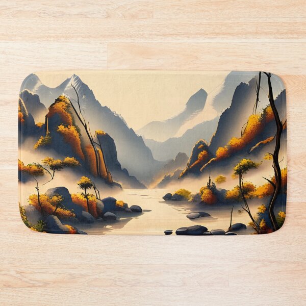 Item preview, Chinese mountain and river painting designed and sold by JackFreestone.