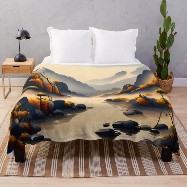 Item preview, Chinese mountain and river painting designed and sold by JackFreestone.