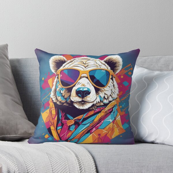 Item preview, Cool Bear Wearing Sunglasses designed and sold by DeepSeeAI.
