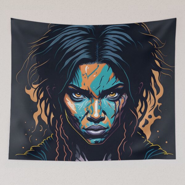 Item preview, Beautiful Artistic Girl Face 4 designed and sold by imabbasanwar.