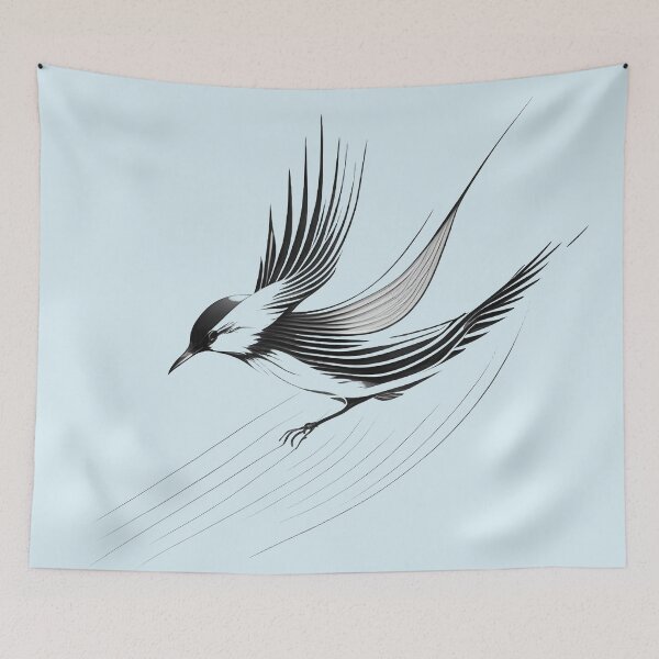 Item preview, Bird, minimalism designed and sold by Arte-Vivo.