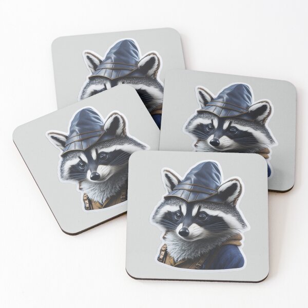 Item preview, Wizard Raccoon Design Print  designed and sold by randomtdesigns.