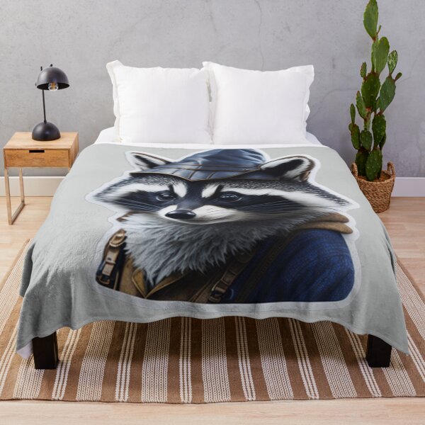 Item preview, Wizard Raccoon Design Print  designed and sold by randomtdesigns.