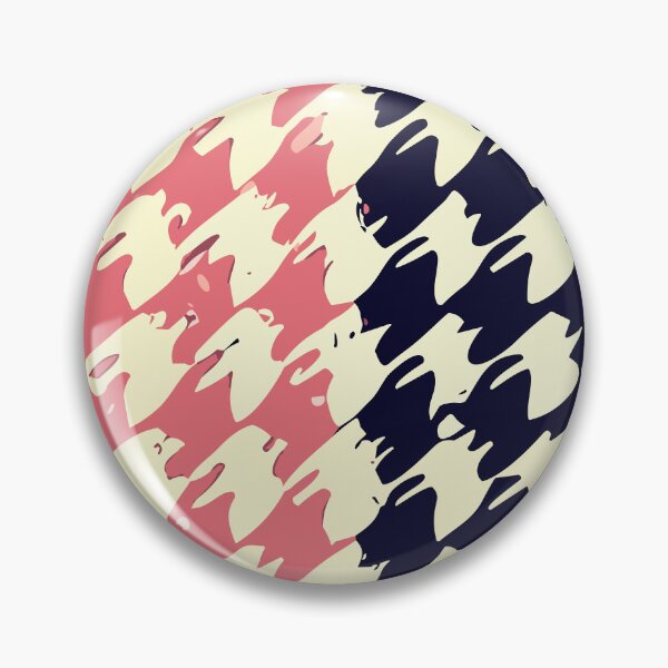 Item preview, Pink and Black Grunge Houndstooth Pattern designed and sold by SamJanner.