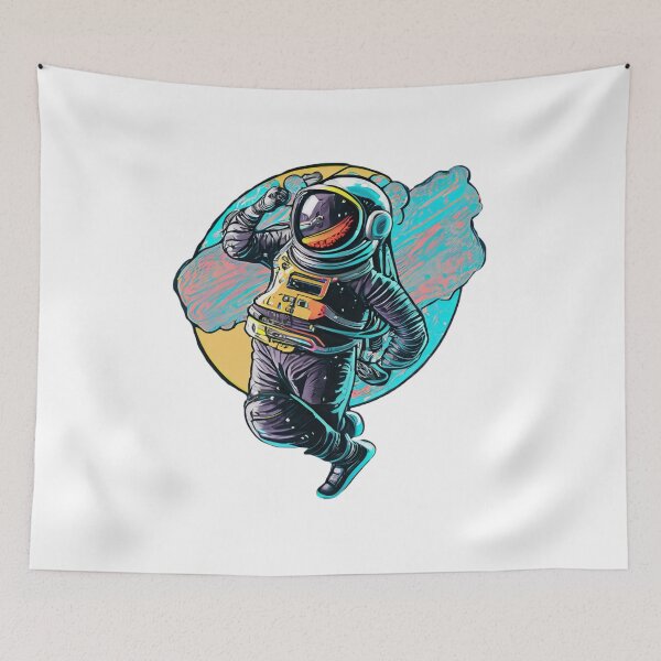 Item preview, A Dancing Astronaut Cyberpunk designed and sold by Finity Atelier.