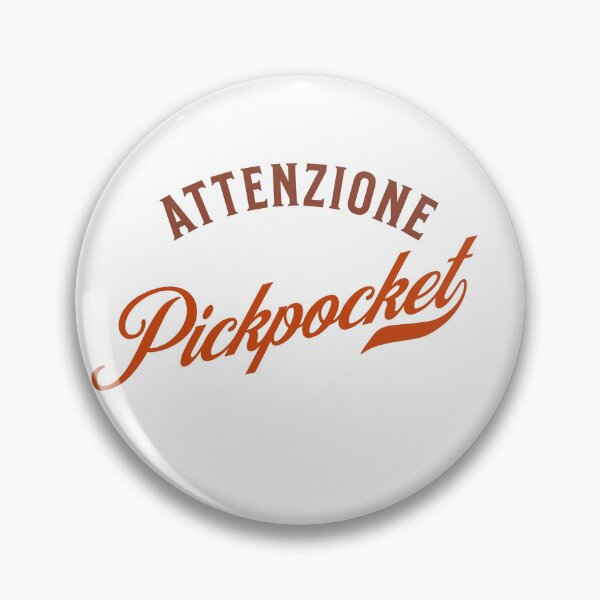 Item preview, Attentione, pickpockets designed and sold by Youmytype.