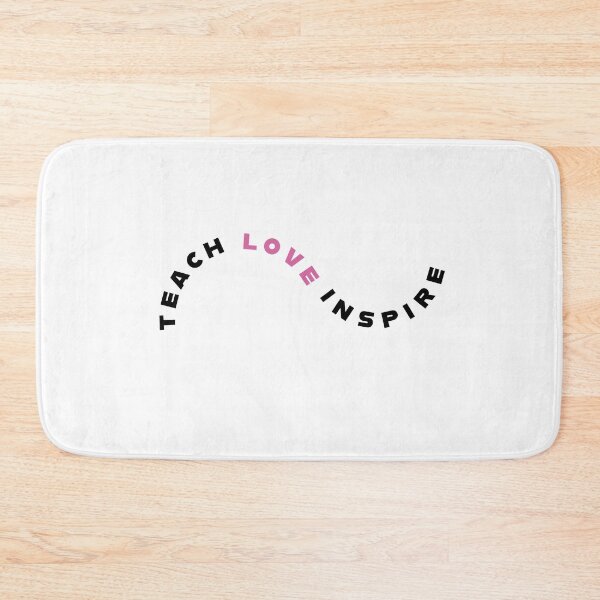 Artikelvorschau, Teach Love Inspire | Teacher | Teachers | Principal entworfen und verkauft von ShoniwDesigns.