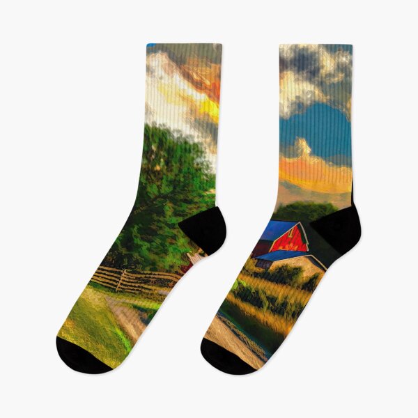 Item preview, QUIET FARM SCENE designed and sold by ArtbyRolleen.