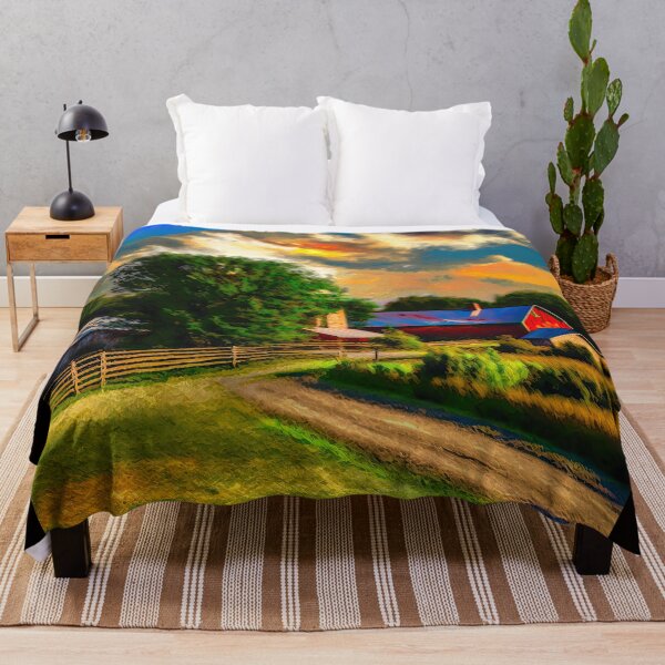 Item preview, QUIET FARM SCENE designed and sold by ArtbyRolleen.