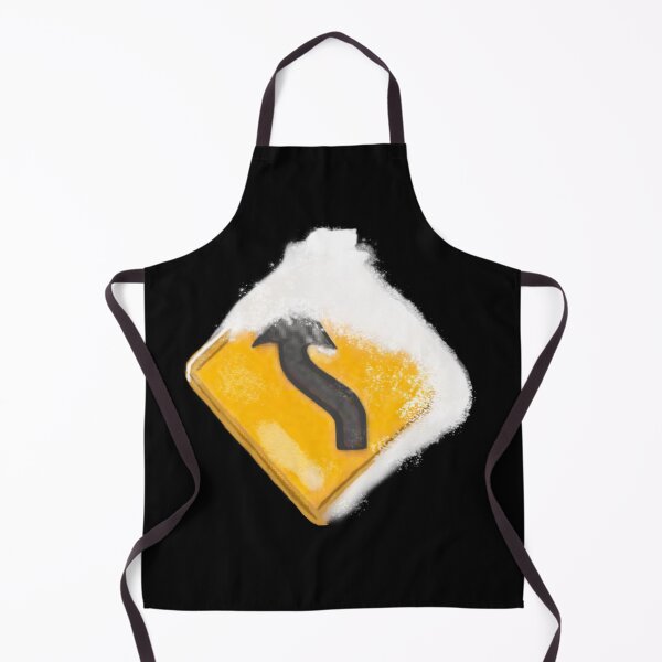 Item preview, Curvy road ahead snow covered Road sign designed and sold by aadventures.