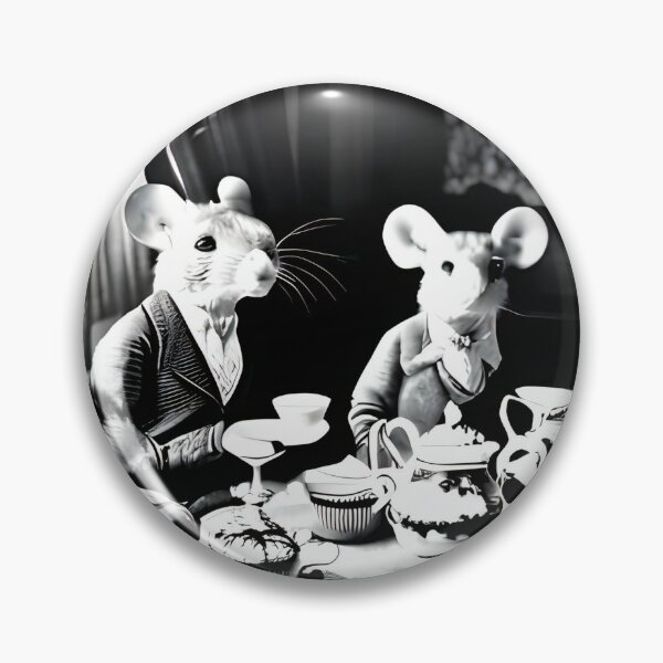 Item preview, Of Mice and Men - Mice in Suits Drinking Tea "Old Photograph" designed and sold by Alcyonian.