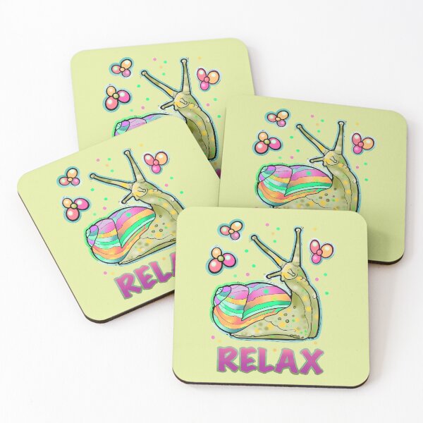 Item preview, Relax, cute snail and flowers design designed and sold by weilertsen.