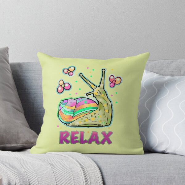 Item preview, Relax, cute snail and flowers design designed and sold by weilertsen.