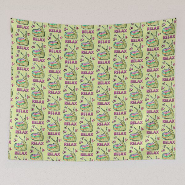 Item preview, Relax, cute snail and flowers design designed and sold by weilertsen.