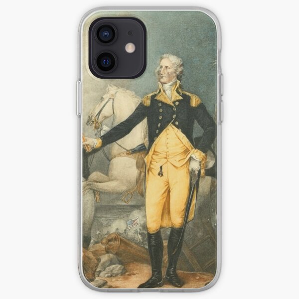 Trumbull, John (1756-1843) - George Washington 1900 - Portrait of Washington iPhone Soft Case