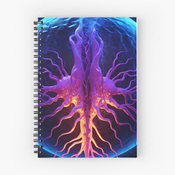 Item preview, "Enchanting Ink: Celestial Symphony of Neon Veins" designed and sold by Art-Vortex-fr.