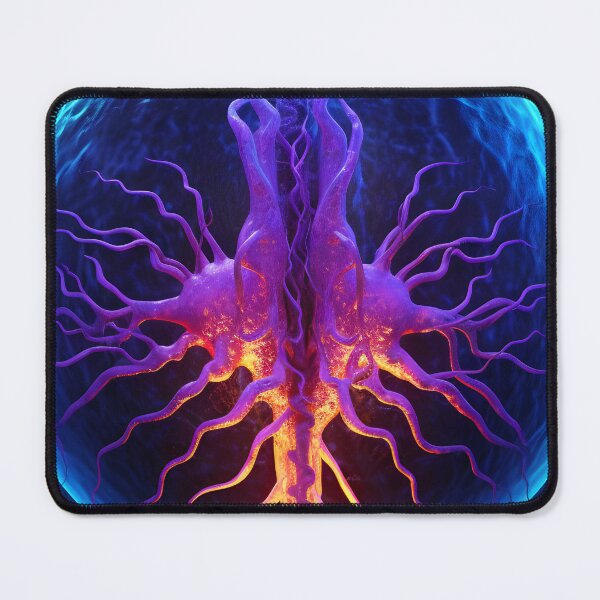 Item preview, "Enchanting Ink: Celestial Symphony of Neon Veins" designed and sold by Art-Vortex-fr.