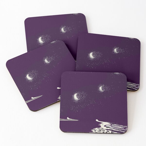Item preview, Night at the Beach - Tracking the Moon designed and sold by SamJanner.