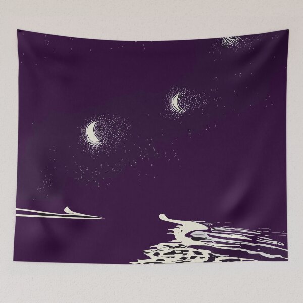 Item preview, Night at the Beach - Tracking the Moon designed and sold by SamJanner.