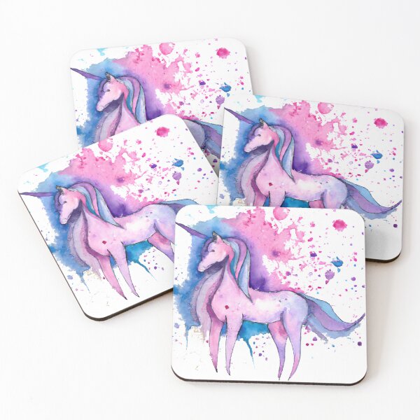 Item preview, Watercolour Whimsical Unicorn  designed and sold by keepsakeeire.