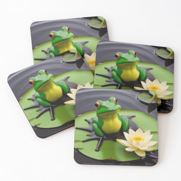 Item preview, Odd Frog om a Lily Pad designed and sold by PrimoGeometry.