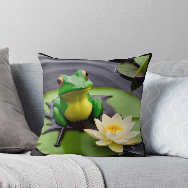 Item preview, Odd Frog om a Lily Pad designed and sold by PrimoGeometry.