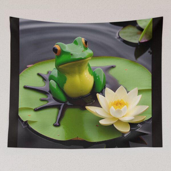 Item preview, Odd Frog om a Lily Pad designed and sold by PrimoGeometry.